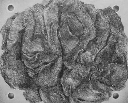 Auspicious Elk - Richard Jacobi Drawings - The Mythologies
